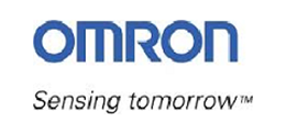 取引先企業：オムロン様のロゴ